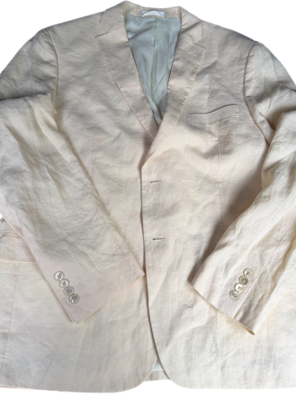 Lauren Ralph Lauren Pale Cream Linen Sport Coat